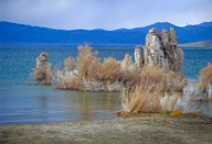 California: Mono Lake at sunset, May