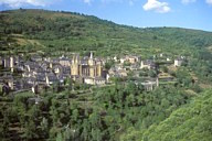 France: Conques, Benedictine Abbey Church of Sainte-Foy.