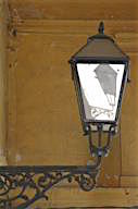 Zagreb, lantern in Gornje Grad