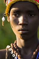 Omo River Delta, tribal territory of the Dassanech people