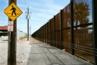 Border Fence between USA and Mexico