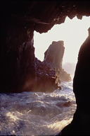 California: Big Sur, Andrew Molero State Park Beach, January