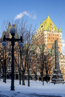 Chateau Frontenac, old Québec, Québec City, Canada, February